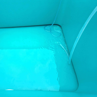 Piscine carrée gonflable portable en PVC avec sièges intégrés, piscine hors sol personnalisée, bain familial intérieur
