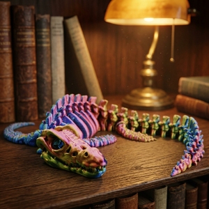 Modelo Canglong Impreso en 3D, Manualidad de Plástico, Regalo Promocional, Juguete - Product Image 1