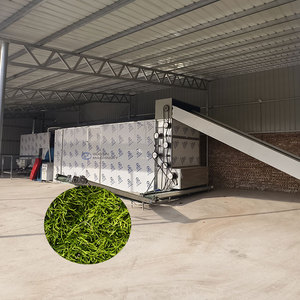 Máquina secadora continua de malla transportadora para algas marinas, máquina secadora de malla transportadora para coco húmedo, máquina secadora de cocopeat húmedo - Product Image 1