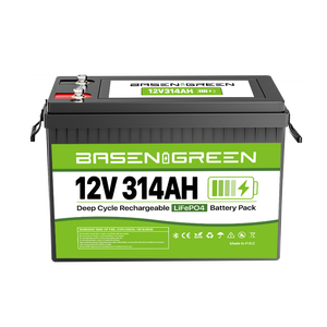 BASENGREEN EU Stock دورة عميقة Lifepo4 12V 314Ah حزمة بطارية ليثيوم 100AH 200AH 314AH لنظام تخزين الطاقة الشمسية - Product Image 1