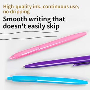 Bolígrafos Personalizados de Alta Calidad con Logotipo, Bolígrafos Deportivos de 1.0 mm, Bolígrafos de Plástico de Calidad para Oficina, Papelería Empresarial, Impresos con Diseño Kawaii - Product Image 3