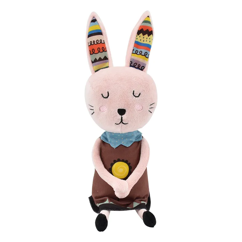 사용자 정의 봉제 인형 토끼 도매 장난감 긴 귀 토끼 동물 부드러운 토끼 장난감