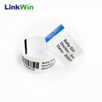 Pulseras Térmicas Personalizadas de Fábrica, Todos los Colores, para Bebés Recién Nacidos, Uso Hospitalario, Imprimibles, con Código de Barras, Certificación SGS