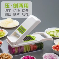 Handmatige 12-in-1 groente- en uienhakker/snijder/mandoline