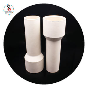 מולייט צינור קרמיקה נמוך מוליכות תרמית נמוכה מוליכות מותאם אישית oem/odm שירות זמין - Product Image 1