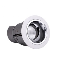 En aluminium Haute Pureté 12w Lumière Du Jour LED Downlight Réglable De Plafond D'ÉPI A MENÉ Le Projecteur