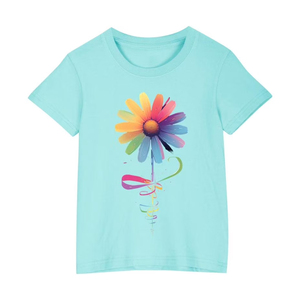 Top Casual de Verano para Mujer, Ecológico, Estampado Floral, 190 g/m², Satén, 95% Algodón, 5% Elastano, Secado Rápido, Transpirable y Sostenible - Product Image 1
