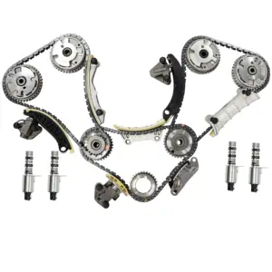 Timing Chain Kit For CHEVROLET OPEL Pontiac BUICK REVO 105651 Apply Engine A28NER With OE 12616608 12616609 12609260