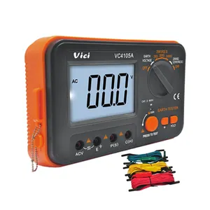 Vicimeter VC4105A dijital elektrik topraklama ölçer