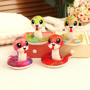 Greenmart Trung Quốc rắn năm sở thú đồ chơi sang trọng rắn Vai búp bê từ tính greenmart Quà Tặng trẻ em greenmart đứng Vai - Product Image 5