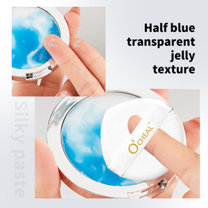 Contrôle de l'huile de la peau Matte Waterproof Makeup Front Cream Hide Pores Blue White Makeup Cream - Product Image 6