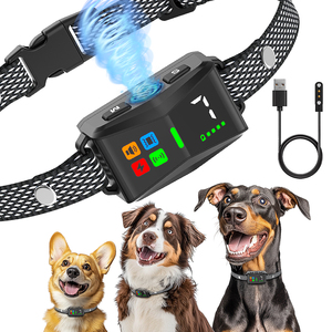 <span class=keywords><strong>Collar</strong></span> Antiladridos Ultrasónico, Vibración, Choque Eléctrico, <span class=keywords><strong>Collar</strong></span> de Entrenamiento para Perro, Control de No Ladridos, para Todos los Perros - Product Image 1
