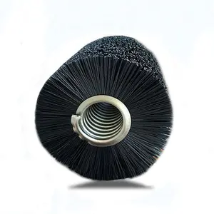 Industrial Nylon Bristle Cylinder Roller Brush for Fruit Cleaning