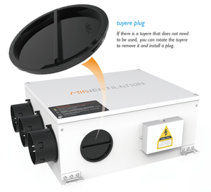 Ventilador <span class=keywords><strong>de</strong></span> Techo Inteligente para <span class=keywords><strong>Baño</strong></span> con Conexión a <span class=keywords><strong>Ducto</strong></span>, Ventilación para Inodoro, Motor DC, Extractor <span class=keywords><strong>de</strong></span> Aire <span class=keywords><strong>de</strong></span> Acero Inoxidable para <span class=keywords><strong>Baño</strong></span>, Hospital, Comedor - Product Image 5