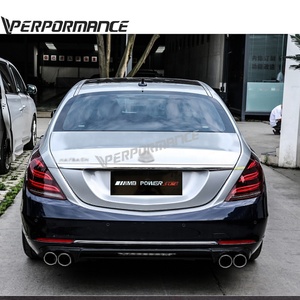 W222 B900ชุดบอดี้สำหรับ <span class=keywords><strong>S</strong></span> Class <span class=keywords><strong>S500</strong></span> S550 S600 Restyling To B900กันชนรถยนต์วัสดุ PP 2014 ~ 2020ปี - Product Image 6
