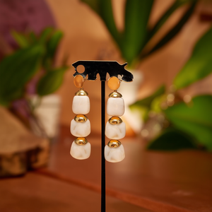 Pendientes de Moda, Acero Inoxidable 316L, Baño de Oro PVD, Sostenibles y Resistentes - Product Image 3
