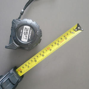 Cinta Métrica de Acero Probon de 25 Pies x 7.5 Metros, Negra, Herramienta de Construcción Resistente - Product Image 4