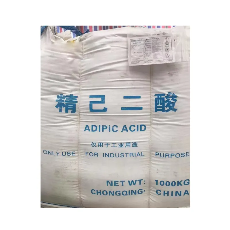 Slightly Soluble In Water Adipic Acid 99.8% For Plastic Industry