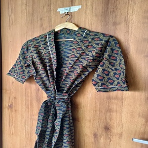 Kimono Kaftan en Coton de Qualité Supérieure, Kaftan Indien à Motifs Floraux, Robe Kaftan en Coton à Motifs Floraux, Tunique Bohème Grande Taille Prix de Gros - Product Image 6