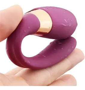 Vibrateur populaire imperméable pour le point G, mini vibrateur à double moteur, stimulation du clitoris et du point G, vibrateur anal - Product Image 2