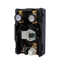 Grupo de Bombas de Caudal Fijo 20-55C 30-70C para Calefacción por Suelo Radiante con Control Industrial y Programación PLC con Comunicación RS485