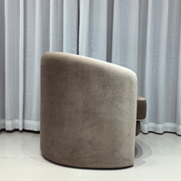 Moderner Stoffsessel, Lounge-Stuhl im Minimalistischen Stil, OEM für Büro-Empfang, Esszimmer, Apartment und Hotelmöbel