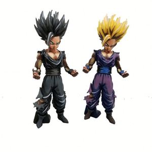 4 Phong Cách Dragoned Bóng Z Con trai <span class=keywords><strong>Gohan</strong></span> Siêu <span class=keywords><strong>Saiyan</strong></span> Chiến Đấu Chất Lượng Cao PVC Hành Động Hình Mô Hình Sô Cô La Màu Đen Unisex Hộp Mới - Product Image 5