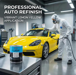 Vernis liquide acrylique transparent 2K multi-surfaces, séchage rapide, stabilisé aux UV, idéal pour le métal, l'automobile et la fibre de verre marine - Product Image 2