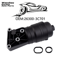 Tout nouveau boîtier de filtre à huile moteur 26300-3C701 avec refroidisseur d'huile Ventes directes d'usine pour Hyundai pour Kia Genesis