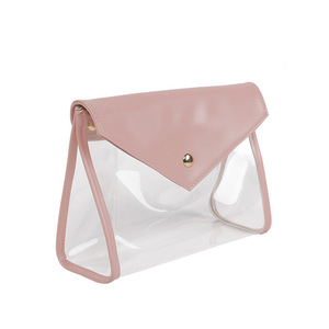 Cool Foldaway Uncloudy Glitter PVC Cosmétique Stockage Élastique Invulnérable Étui de Voyage Caverneux <span class=keywords><strong>Pochette</strong></span> de Voyage pour Maquillage Artiest - Product Image 1