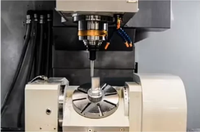 Centre d'usinage vertical CNC VMC850 855 de Taïwan, machine de fraisage VMC à 5/4/3 axes