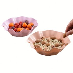 Plateau à fruits créatif en plastique, style salon, pour la maison et le bureau, vente en gros d'usine - Product Image 2
