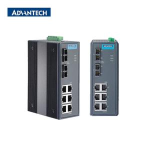 Switch Ethernet industriel non géré Advantech EKI-2728S 6 ports Gigabit RJ45 2 ports SC fibre monomode - Product Image 3
