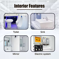 Toilettes mobiles VIP, remorques sanitaires, toilettes de camping, toilettes portables, remorque de toilettes mobiles