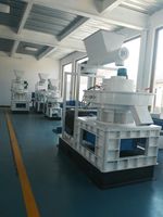 Machine à granulés de bois TOPS 75 kW à matrice annulaire, capacité 800-1000 kg/h, moteur 380 V, économie d'énergie, granulés de biomasse diamètre 4-10 mm, garantie 1 an