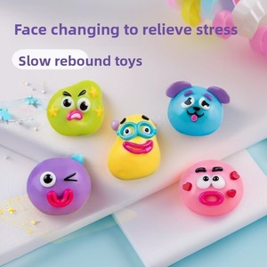 Zhaoan Juguete Sensorial Blandito Divertido con Cara de Perro Cambiante, Juguetes Blandos Antiestrés de 120g para TDAH, Fábrica de Juguetes Blandos Relajantes - Product Image 3