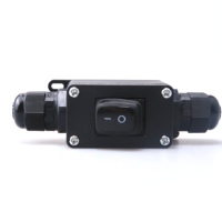 Boîtier étanche KCD1 pour extérieur, interrupteur à bascule étanche IP65, interrupteur électronique marche/arrêt pour utilisation en extérieur