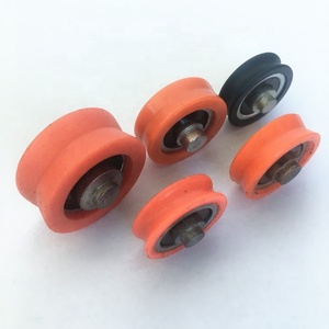 Roulement à billes à gorge profonde à roue unique populaire pour <span class=keywords><strong>porte</strong></span> coulissante de placard, rouleau de haute qualité - Product Image 6