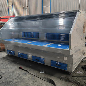 Industriële afzuigtafel voor slijpen, metaalpolijsten, stofafzuiging, stalen frame, nieuwe stofafzuiger - Product Image 1