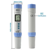 Nouveau compteur de qualité de l'eau COM100 EC/TDS/TEMP moniteur de piscine d'aquarium de haute précision détecteur de conductivité stylo testeur de pureté