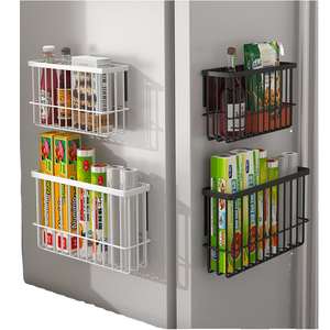 ชั้นวางของติดผนังครัวสไตล์โมเดิร์น GREENSIDE <span class=keywords><strong>NFS</strong></span> ประหยัดพื้นที่ พร้อมที่จัดระเบียบโลหะแม่เหล็ก - Product Image 4