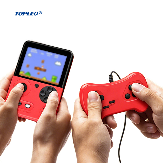 Topleo Kids Educational Electronic Handheld Game Players Classic Retro Mini Portable Video Game Console Handheld Game Players