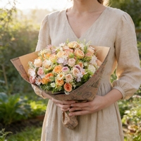 MW66794 printemps nouvel arrivage vente en gros fleurs artificielles marguerite Roses Mini Bouquet pour la maison événement mariage centre de table jardin Dec