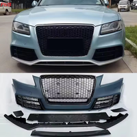 Vente en gros d'ensembles de pare-chocs avant pour Audi A5 S5 B8 2009-2011, style RS5, avec calandre, pour mise à niveau facelift