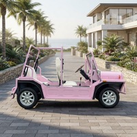 Nouvelle conception de voiturette de golf électrique MOKE avec batterie au lithium 96V pour les concessionnaires mondiaux