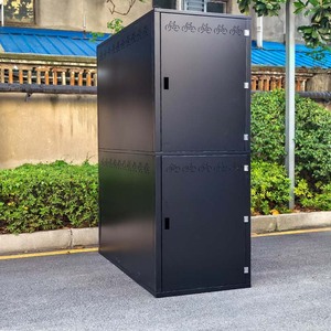 Casiers <span class=keywords><strong>pour</strong></span> motocyclettes Boîte de rangement de <span class=keywords><strong>garage</strong></span> Boîte en métal <span class=keywords><strong>pour</strong></span> vélo Mini moto <span class=keywords><strong>pour</strong></span> vélo Abri de <span class=keywords><strong>jardin</strong></span> Armoire <span class=keywords><strong>pour</strong></span> vélos en acier - Product Image 4