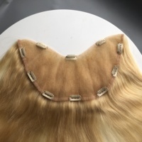 LLBeauty Prix de gros Cheveux brésiliens blonds de qualité supérieure à clipser 613 #   Extensions de cheveux humains en forme de U pour femmes, fournisseur de premier plan