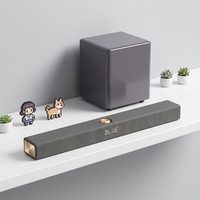 Système Home Cinéma Audio 5.1 Entièrement Sans Fil avec Barre de Son Intelligente de 31,5 Pouces, 2 Enceintes Surround et Caisson de Basses de 8 Pouces