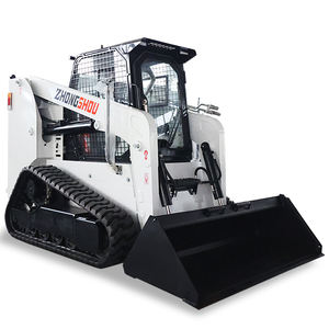 उच्च गुणवत्ता वाली मिनी स्किड स्टीड लोडर एपा/यूरो 5 डीजल मिनी स्किड स्टीयरिंग लोडर क्रॉलर ड्राइविंग शैली मिनी व्हील लोडर - Product Image 2