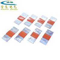 Barre omnibus en aluminium flexible de précision, plaquée étain, pour revêtement en poudre, pour connexions de contacteurs haute tension, pour boîtier de distribution de réseau électrique